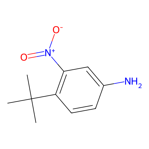 4-(Tert-butyl)-3-nitroaniline structure
