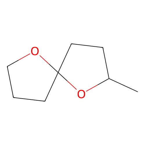 1,6-Dioxaspiro(4.4)nonane, 2-methyl- structure