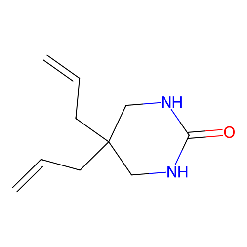 5,5-Di(prop-2-en-1-yl)tetrahydropyrimidin-2(1h)-one structure