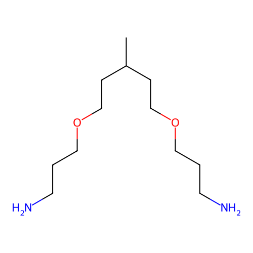 3,3'-((3-Methylpentane-1,5-diyl)bis(oxy))bispropylamine structure
