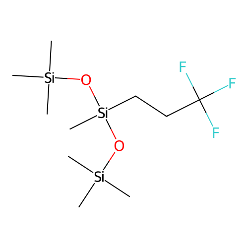 3-(3,3,3-Trifluoropropyl)heptamethyltrisiloxane structure