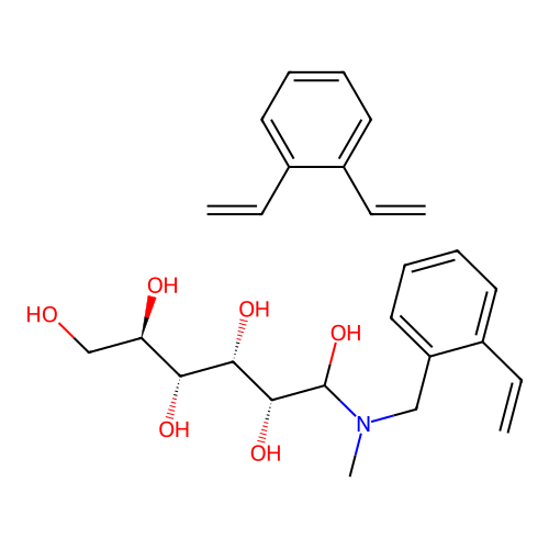 (C16-H25-N-O5.C10-H10)x- structure
