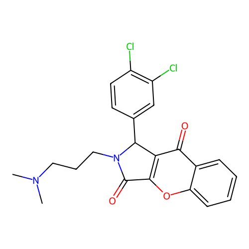C22H20Cl2N2O3 structure