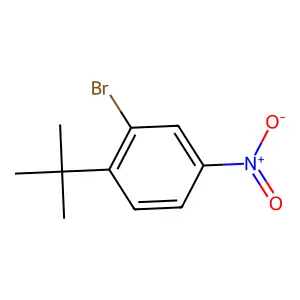 2-Bromo-1-tert-butyl-4-nitrobenzene structure