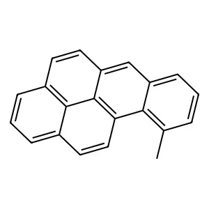 10-Methylbenzo(a)pyrene structure