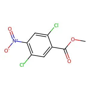 Methyl 2,5-dichloro-4-nitrobenzoate structure