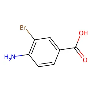4-Amino-3-bromobenzoic acid structure