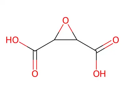 Dipotassium epoxysuccinate structure