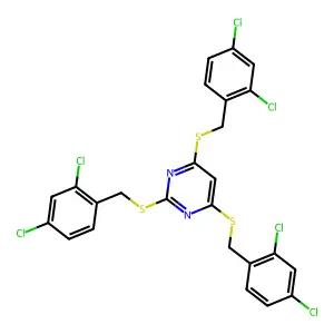 5-Methyl-2-(propan-2-yl)phenyl butanoate structure