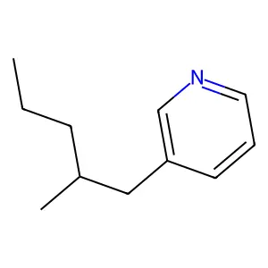 3-(2-Methylpentyl)pyridine structure
