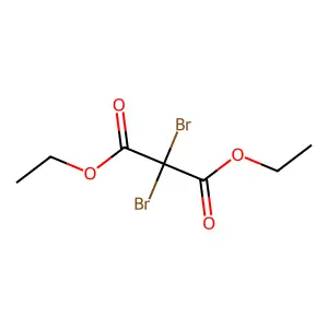 2,2-二溴丙二酸1,3-二乙酯 structure
