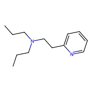 2-(2-Dipropylaminoethyl)-pyridine structure