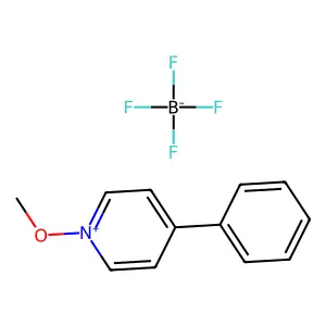 N-Methoxy-4-phenylpyridinium tetrafluoroborate structure