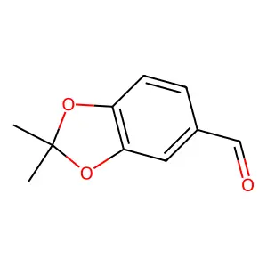2,2-Dimethylbenzo[d][1,3]dioxole-5-carbaldehyde structure