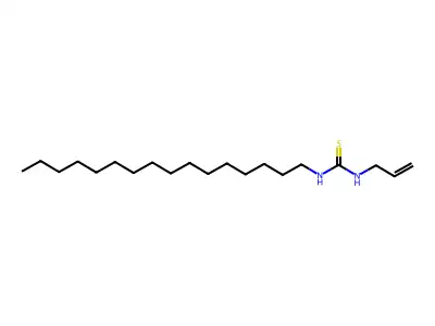 1-Hexadecyl-3-prop-2-enylthiourea structure
