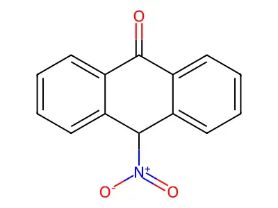 9-Nitroanthrone structure