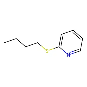 2-(Butylsulfanyl)pyridine structure
