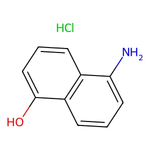 5-氨基-1-萘酚盐酸盐(1:1) structure