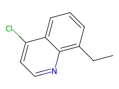 4-Chloro-8-ethylquinoline structure