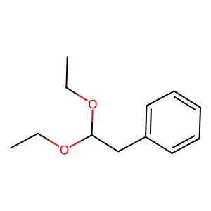 Phenylacetaldehyde diethyl acetal structure