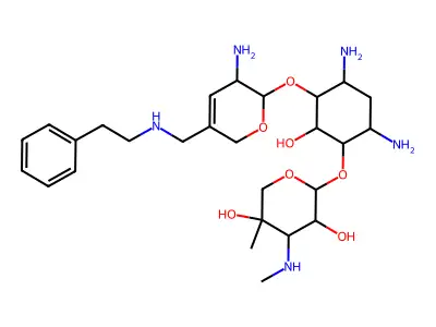 6'-N-(2-Phenylethyl)sisomicin structure