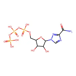 Ribavirin triphosphate structure