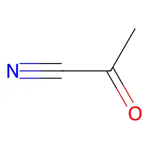 乙醯氰 structure