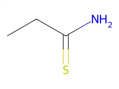 Propanethioamide structure