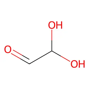 二羟基乙醛 structure