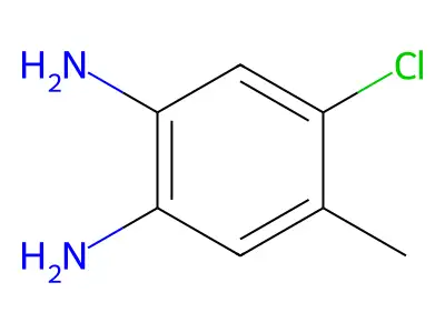 4-Chloro-5-methylbenzene-1,2-diamine structure