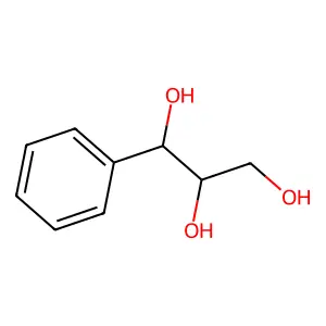 1-Phenylpropane-1,2,3-triol structure
