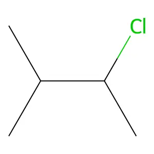 2-Chloro-3-methylbutane structure