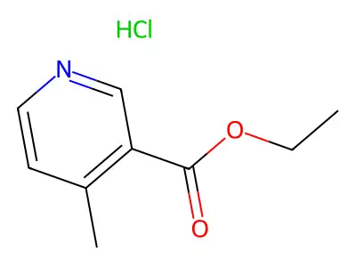 Ethyl 4-methylnicotinate structure