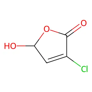 3-Chloro-5-hydroxy-2(5H)-furanone structure