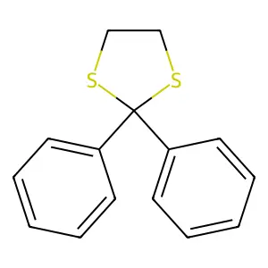 2,2-二苯基-1,3-二硫戊环 structure