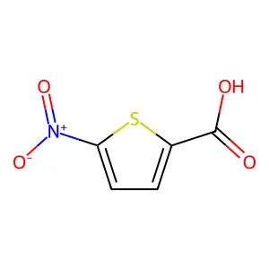 5-硝基-2-噻吩甲酸 structure