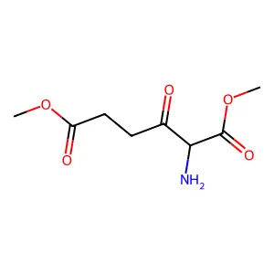 Dimethyl 2-amino-3-oxoadipate hydrochloride structure