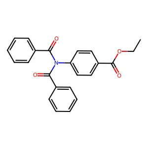 Butyl 2,2-dimethyl-3-(2-methylprop-1-en-1-yl)cyclopropane-1-carboxylate structure