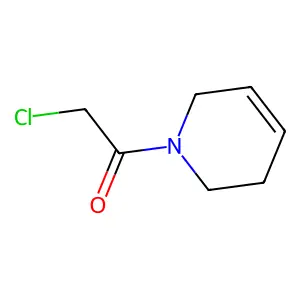 Pyridine, 1-(chloroacetyl)-1,2,3,6-tetrahydro- structure