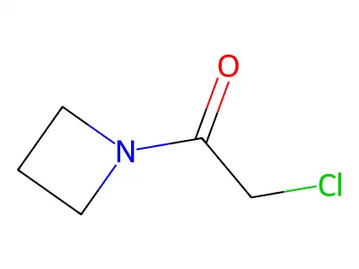 1-(Azetidin-1-yl)-2-chloroethan-1-one structure
