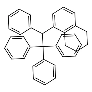 5-(1,2,2,2-Tetraphenylethyl)-1,2,3,4-tetrahydronaphthalene structure