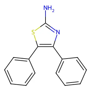 2-Amino-4,5-diphenylthiazole structure