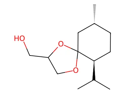 2-[(4-Methoxyphenyl)methyl]-4,4,6-trimethyl-1,3-dioxane structure