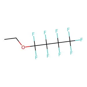 Ethoxynonafluorobutane structure