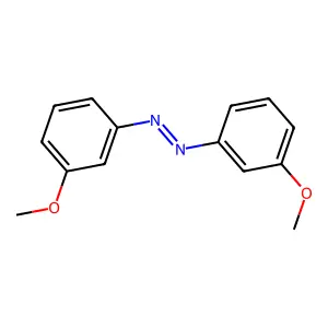 3,3'-Dimethoxyazobenzene structure