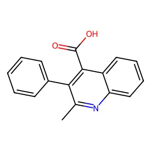 2-Methyl-3-phenylquinoline-4-carboxylate structure