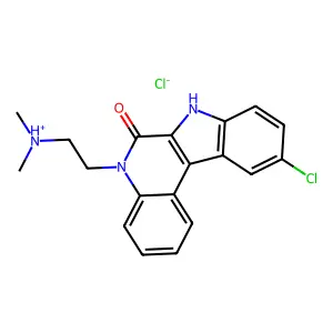 C19H18ClN3O.ClH structure