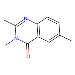 2,3,6-Trimethylquinazolin-4-one structure