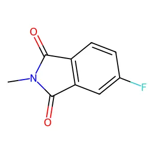 1H-Isoindole-1,3(2H)-dione, 5-fluoro-2-methyl- structure