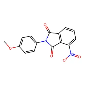 2-(4-Methoxyphenyl)-4-nitroisoindole-1,3-dione structure